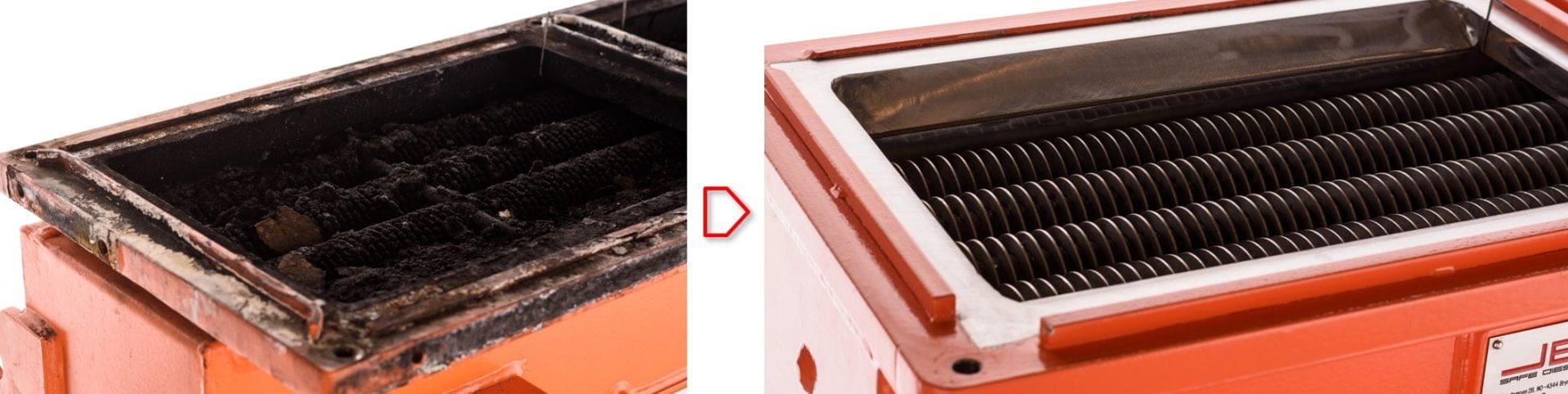 Replacement of exhaust gas cooler