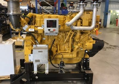 800C – Safe Zone power pack based on Caterpillar C-18 marine engine