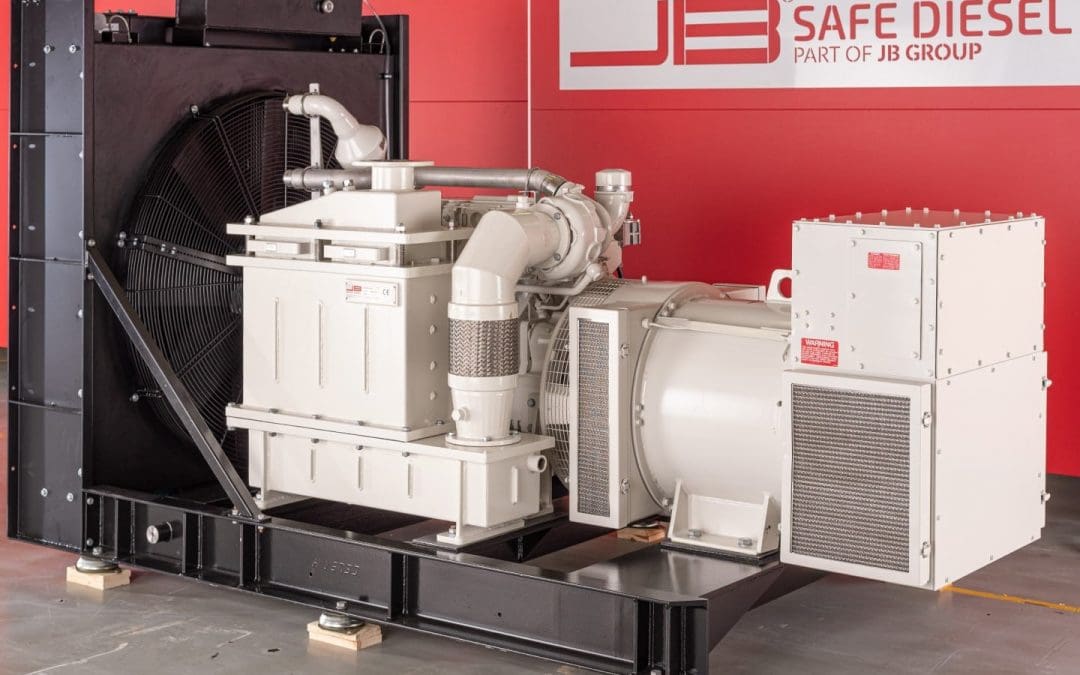 SafeGen 150VP – Zone 2 generator set based on Volvo Penta D7C-TA Auxiliary engine