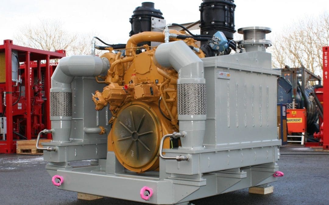 SafePack 1100C – Zone 2 power pack based on Caterpillar diesel engine